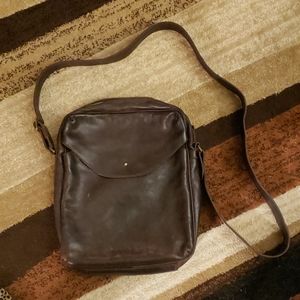 Leather satchel